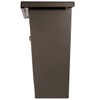ARCHITECTURAL MAILBOXES 2427RZ-10 Frank Lloyd Wright Collection Wallmount Mailbox, Medium,
