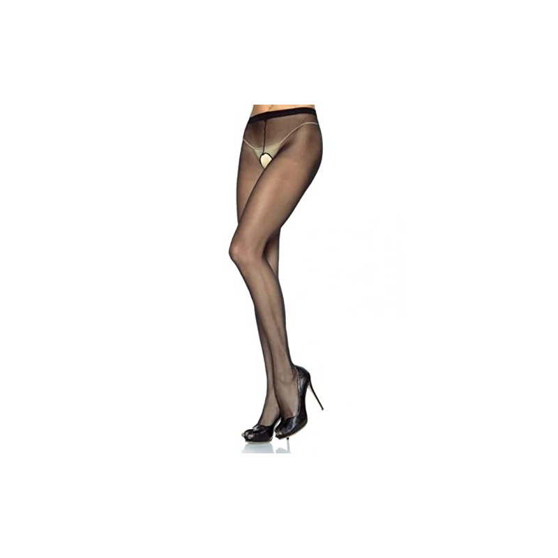Leg Avenue Damen Strumpfhose Schwarz schwarz Plus size