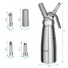 Professional Aluminum Whipped Cream Dispenser Cream Maker 500mL (1 Pint)
