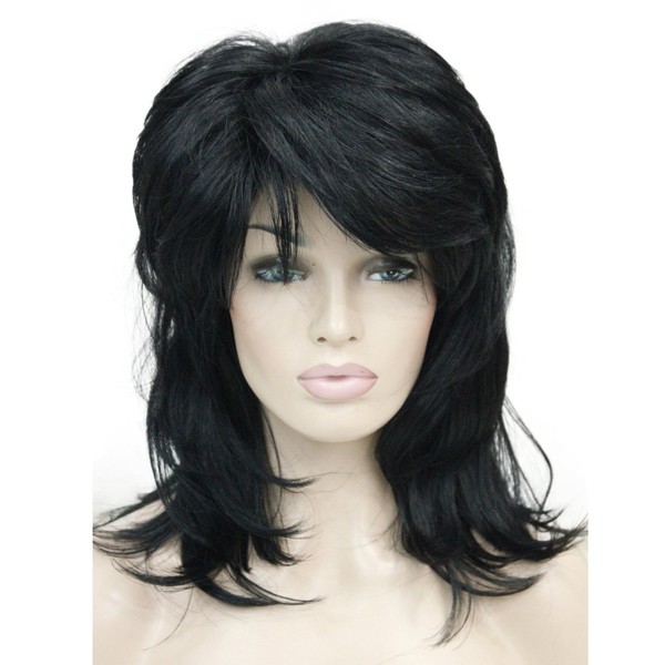 Lydell Long Soft Shaggy Layered Classic Cap Full Synthetic Wigs