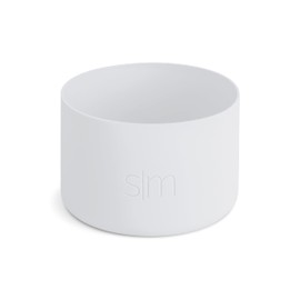 Simple Modern Boot for 40 oz Tumbler with Handle | Anti-Slip Bottom Bumper Silicone Sleeve | Fits 40oz Travel Tumbler | Trek Collection | Winter White