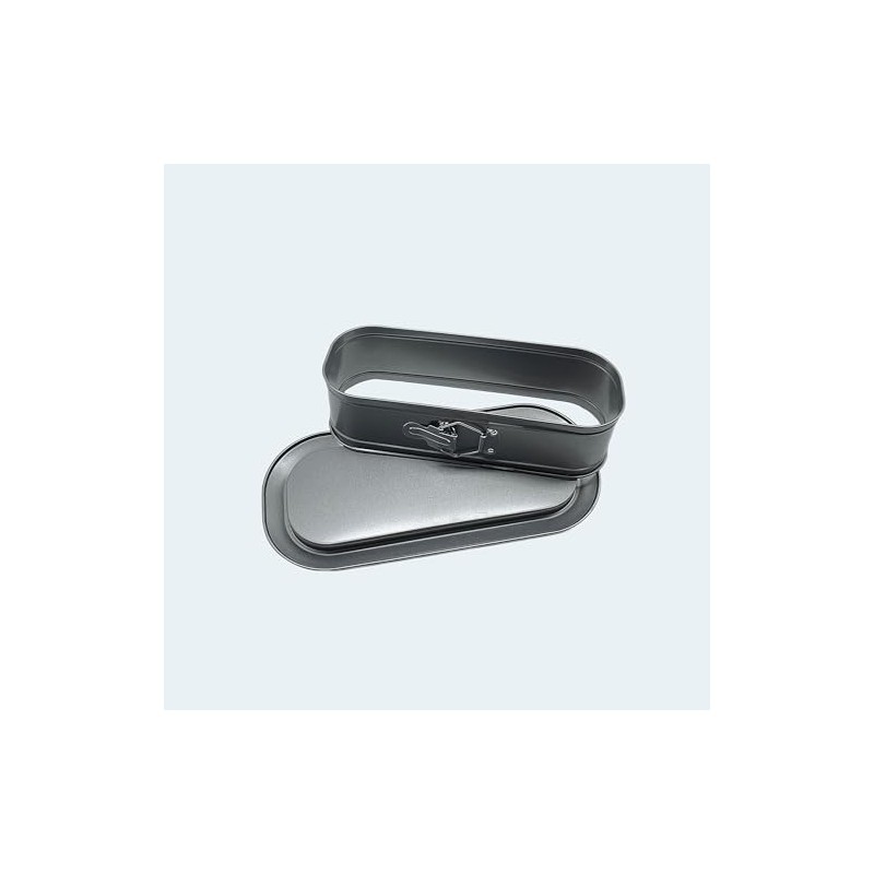 Relaxdays Springform Loaf Tin 8 x 30 x 12 cm