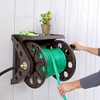 Liberty Basics 512 Wall Mounted Hose Reel with Shelf