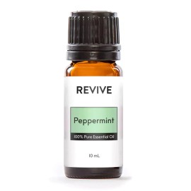 Essential Peppermint Essential Oil by REVIVE Essential Oils - 100% Pure Therapeutic Gra...