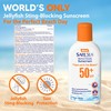 Safe Sea Jellyfish Sting-Blocking Sunscreen, SPF 50+ Lotion 4oz, Waterproof,