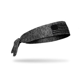 JUNK Brands unisex JUNK Brands Headband Flex Tie Never Surrender, Grey, One Size US