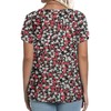 Summer Tops for Women Plus Size Cute Petal Sleeve Floral