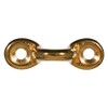 Brass Footman Loop 1 1/16 Inch - 10 Pack