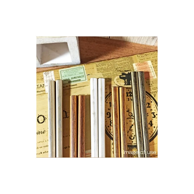 Wakasa Lacquer Chopsticks Natural Wood 9.1 inches (23 cm), Natural