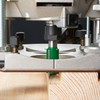 Trend CraftPro Straight Two Flute Router Bit, 1/2 Inch Shank,