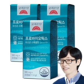 Korea Eundan Probiotics Special Fit 10 billion lactic acid bacteria 11.4g, 30 tablets, 3 units / 고려은단 프로바이오틱스 스페셜핏 100억 유산균 11.4g, 30정, 3개