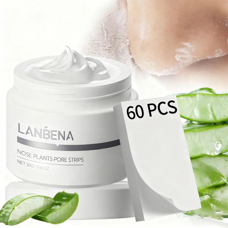 Lanbena Mascarilla Facial Puntos Negros30g Pzs Papel Todo Tipo Piel