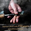 SUIZAN Japanese Wood Chisel 1-7/16" (36mm) - Professional Oire Nomi