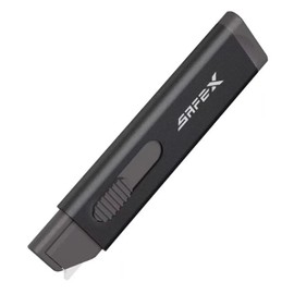 Box Cutter Retractable, Box Opener, Ceramic Box Cutter, Mini Box Cutter, Safety Box Cutter, Cute Box Cutter, Small Box Cutter For Women, Package Opener (Black)