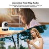 Indoor Security Camera, 1080p HD Pet Camera, 2.4GHz with Night