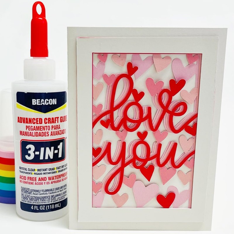 BEACON 3-in-1 Advanced Craft Glue - Fast-Drying, Crystal Clear Adhesive