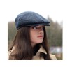 Hanna Hats Gorra clásica de lana de tweed irlandesa tradicional,