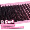 280Pcs Wispy Individual Lashes DIY Eyelash Extensions 8-16MM D-Curly Lash
