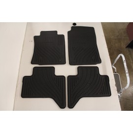Genuine Toyota Accessories PT908-35002-02 Front and Rear All-Weather Floor Mat - (Black), Set of 4