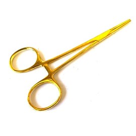 Dog Pet Ear/Nose Hair Puller Grooming Hemostat Locking Forceps Pliers, 5.5" (14cm), Straight