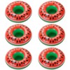 6 Pack Watermelon Inflatable Drink Holder, LIYDE Drink Floaties Fruit