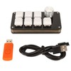 USB Mini 7 Key Keypad with Knob Custom Programming Hot