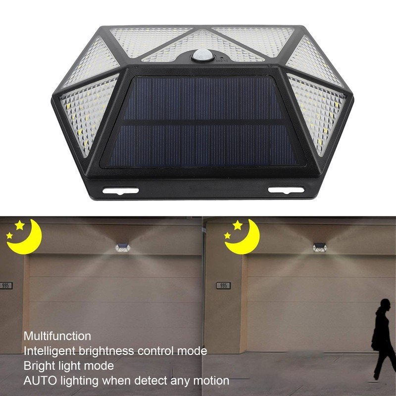 Solar Flood Lights Waterproof High Brightness Seven Sides Motion Sensor