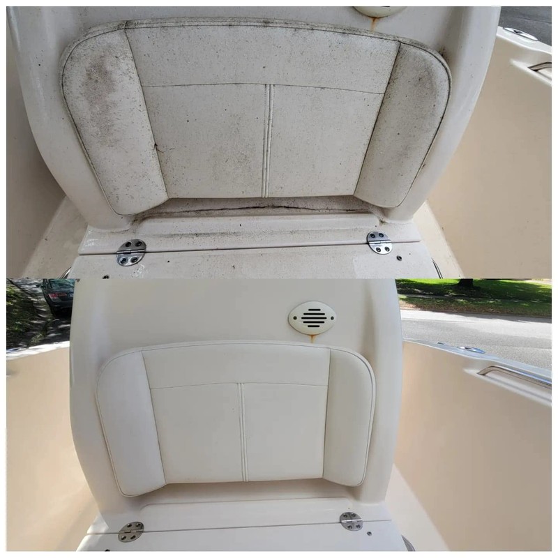 Nautical One Xtreme Mildew Stain Remover for Vinyl | Gel