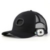 LED Baseball Cap Rechargeable Headlamp Hat Summer Breathable Adjustable Hat