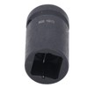 Fafeicy M24 1/2" Square Tap Socket, Chrome Molybdenum Steel, Hex