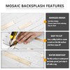 STICKGOO 20 Sheets Peel and Stick Backsplash Tile, Stick on