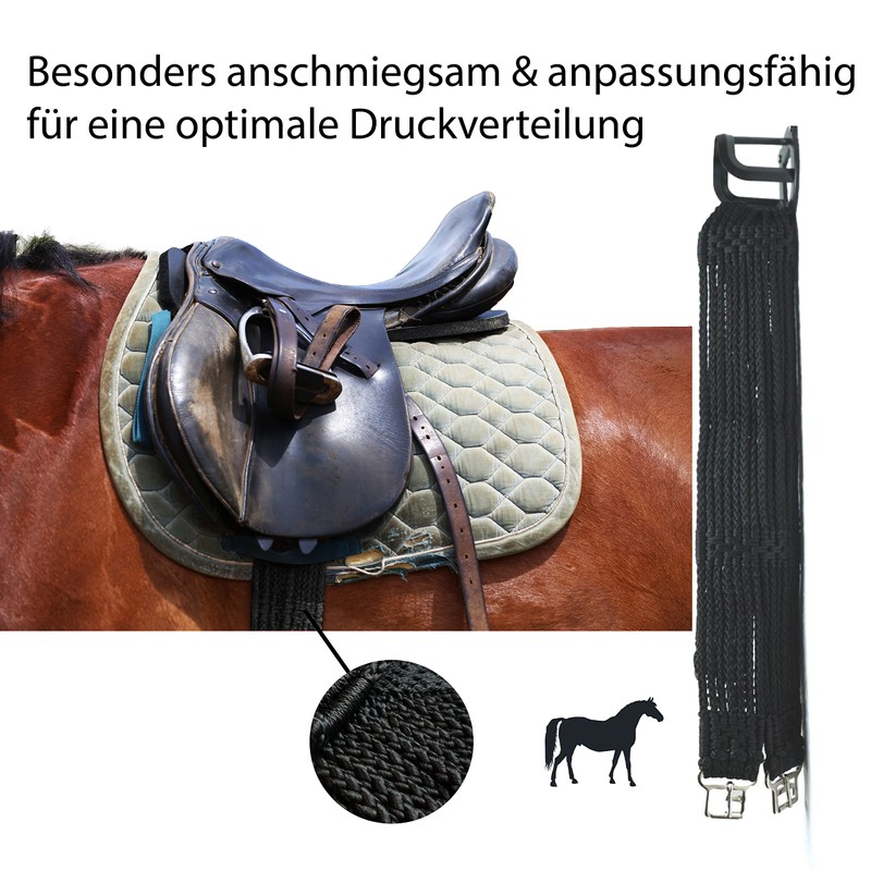 Horse Cord Strap, Saddle Girth Size 90 cm - 140