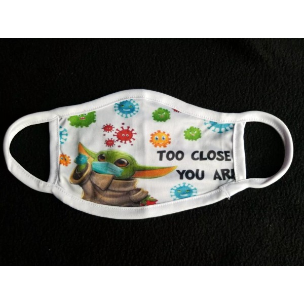 Unbranded Da child baby yoda New Face Mask Polyester Material