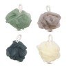 EVOKK Shower Puff Loofah Set of 4 Soft & Exfoliating