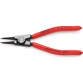 Knipex Circlip Pliers for external circlips on shafts black atramentized, plastic coated 140 mm (self-service card/blister) 46 11 A0 SB