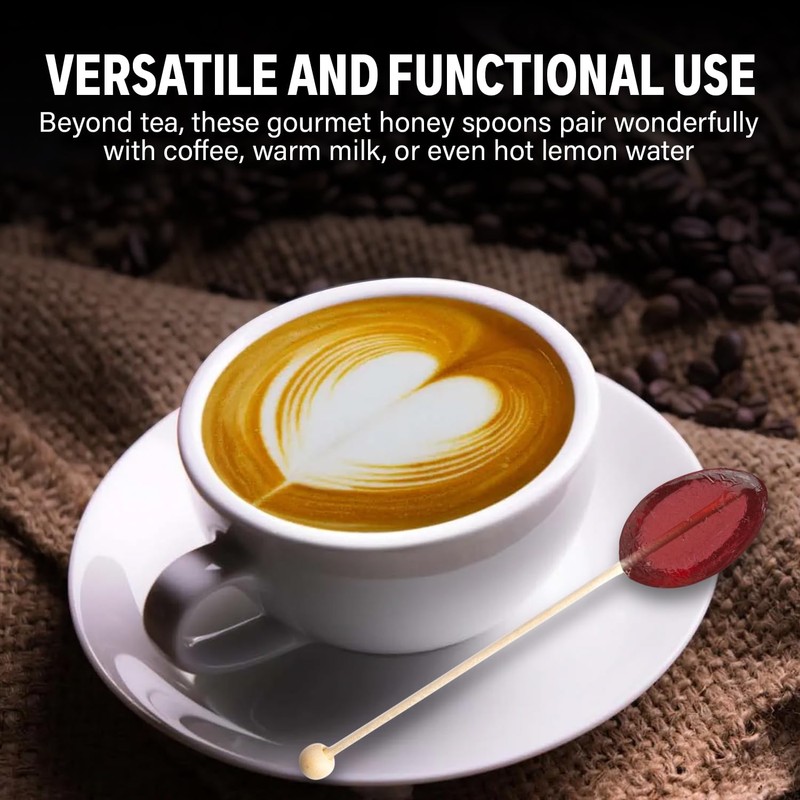 Melville Candy All Natural Honey Spoons – Clover Honey Spoons