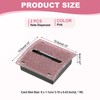 PATIKIL Rhinestone Sticky Note Dispenser, 2Pcs 3x3 Sticky Note Holder