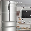 Refrigerator Thermometer Digital Fridge Freezer Temperature Meter Magnetic Back with