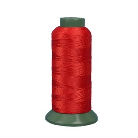 Heavy Duty Bonded Nylon Threads 1000 Yards T135#138 Size 420D/3 for Leather Denim Hand Machine Craft Shoe Bag Repairing (Red)