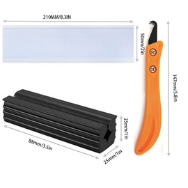 Golf Grip Kits,Wedge Guys Rubber Vise Clamp ,Golf Hook Blade Hook ,Golf Grip Tape for Regripping Golf Clubs-15pcs