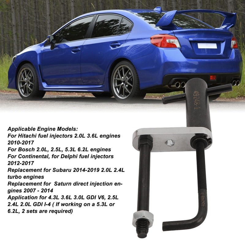 Fuel Injector Rail Remover Tool, Professional Delphi Fuel Injectors Replace