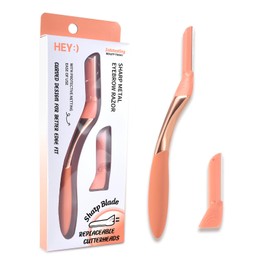 Maksure Face Sleigh Razor Shaving Eyebrow Razor for Sensitive Skin (Includes 1 Replacement Blade) Razor for Women, Suitable for Face, Face, Faith, Eyebrows and Unwanted Hair Treatment