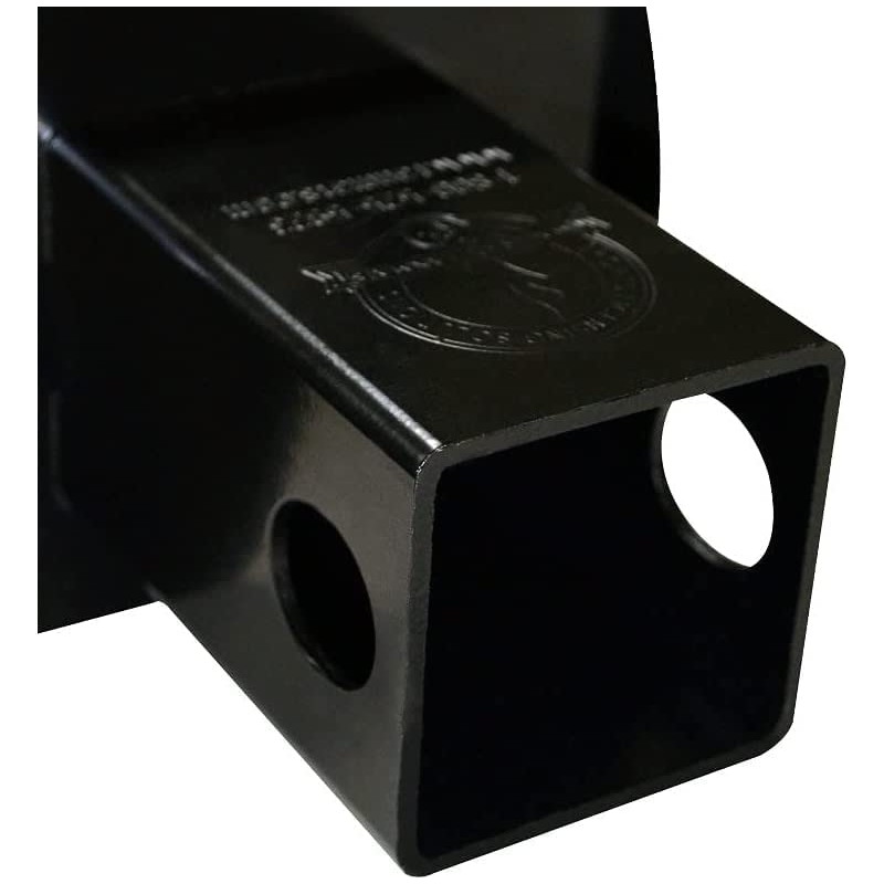 FANMATS 22640 Arkansas Razorbacks Black Metal Hitch Cover - 3D