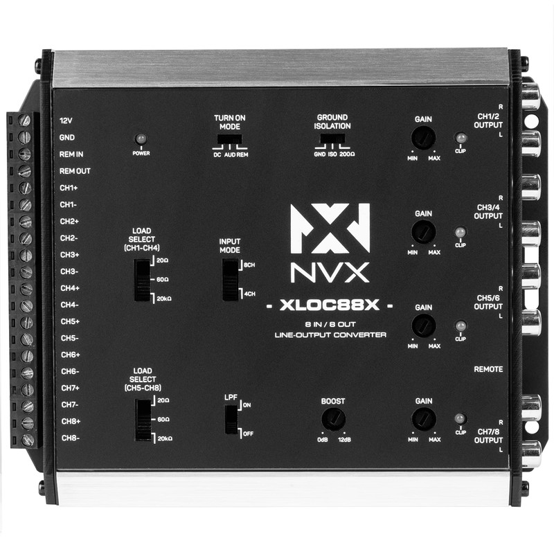 NVX XLOC88X 8 inputs / 8 outputs High Voltage Active