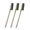 WIZ'A Arkland Sakamoto Channel Brush, Set of 3, Stainless Wire