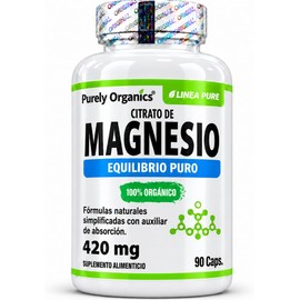 Citrato de Magnesio 420 mg por cápsula, Alta biodisponibilidad  Con Piperina (Pimienta Negra) para mayor Absorción  Impulsa tu Salud y Vitalidad con