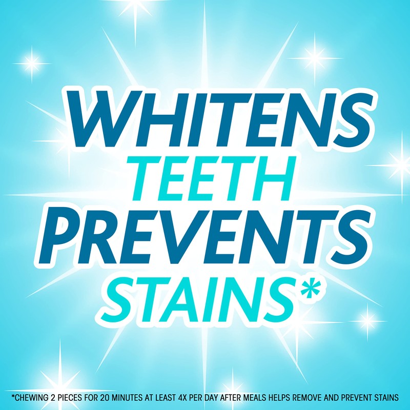 Trident White Wintergreen Sugar-Free Chewing Gum, 9 Packs of 16