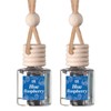 Scented Car Freshener 2 Pack - Long-lasting Fragrance:_Sugar Cookie