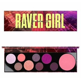 MAC RAVER GIRL PALETTE - EYE SHADOW X 8 + HIGHLIGHTING POWDER