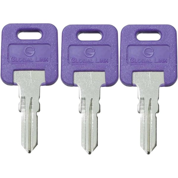 3 Pack of Global Link RV Keys Select Your Key